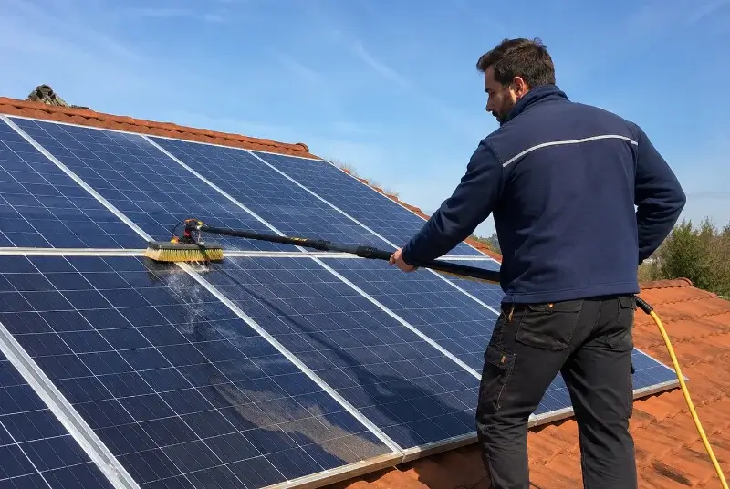 Nettoyage et entretien de panneaux solaires à Théziers